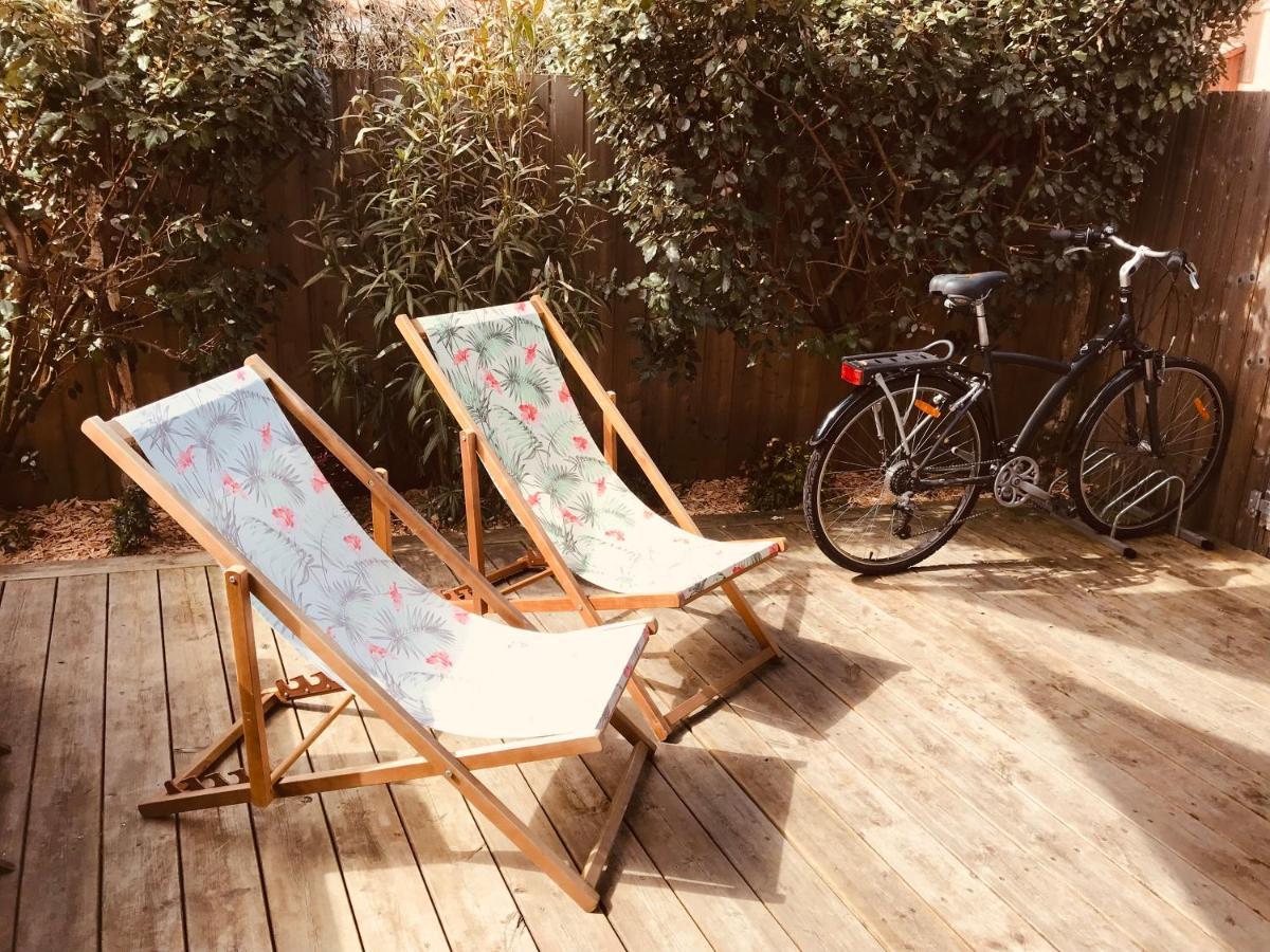 Cocon Entre Presqu'Ile Du Cap Ferret Et Plages Oceanes - Terrasse - 1 Velo Gratuit Арес Экстерьер фото