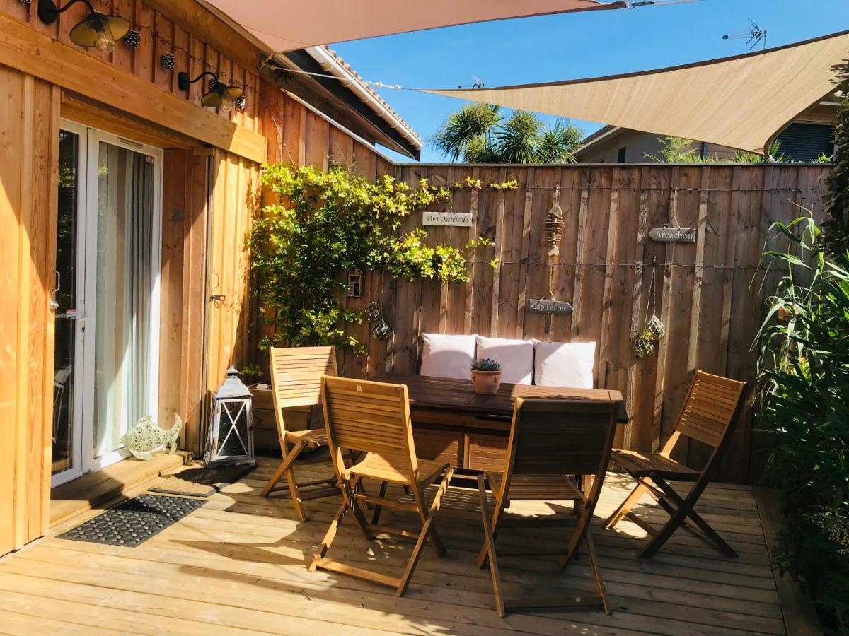 Cocon Entre Presqu'Ile Du Cap Ferret Et Plages Oceanes - Terrasse - 1 Velo Gratuit Арес Экстерьер фото