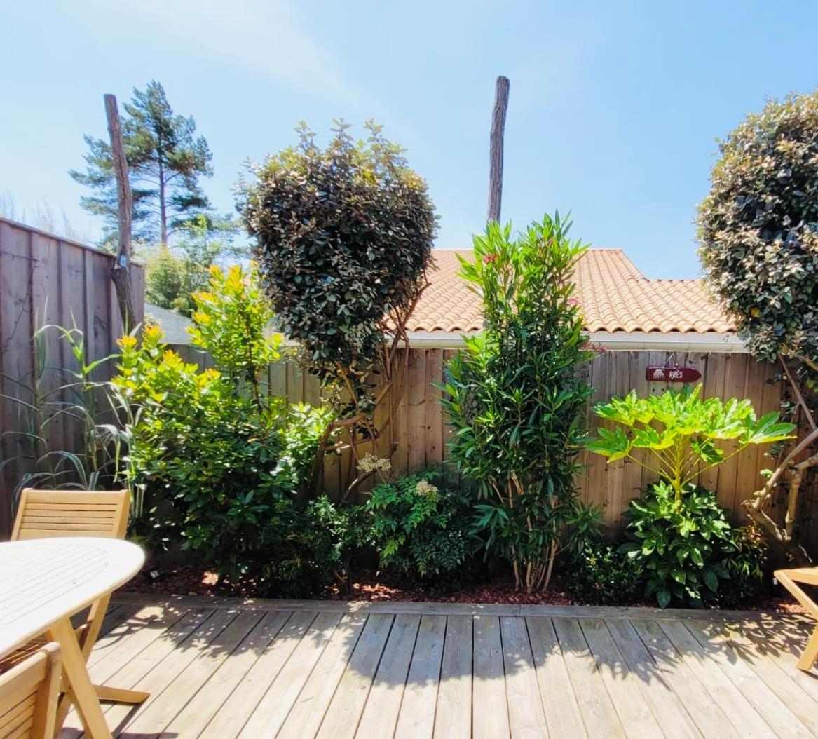 Cocon Entre Presqu'Ile Du Cap Ferret Et Plages Oceanes - Terrasse - 1 Velo Gratuit Арес Экстерьер фото