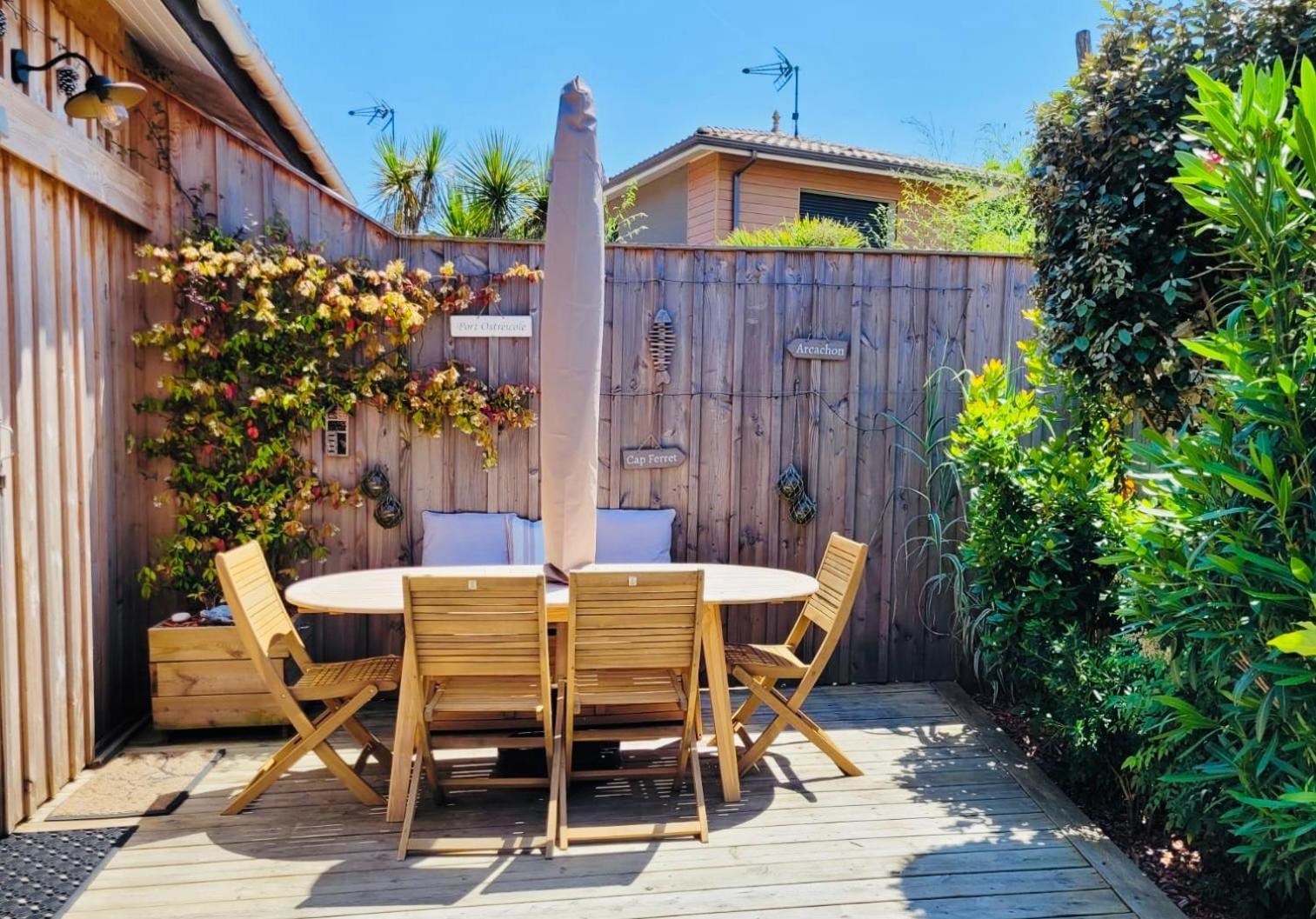 Cocon Entre Presqu'Ile Du Cap Ferret Et Plages Oceanes - Terrasse - 1 Velo Gratuit Арес Экстерьер фото